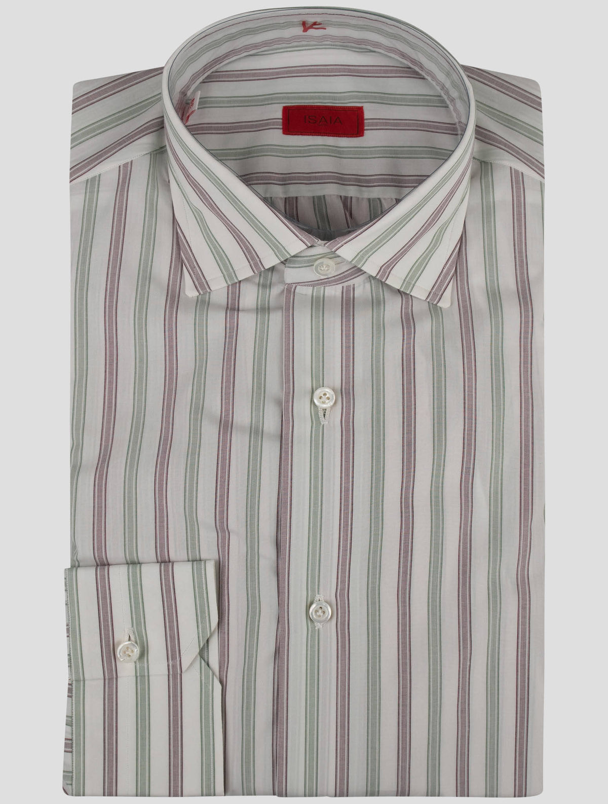 Isaia Multicolor Cotton Shirt