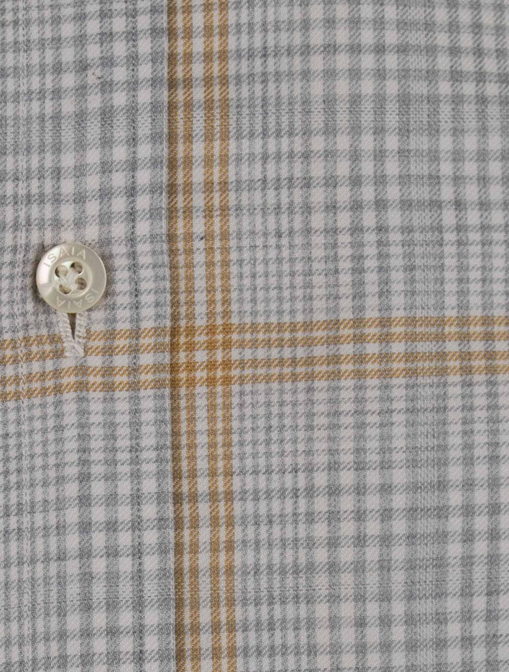 Isaia Multicolor Cotton Shirt