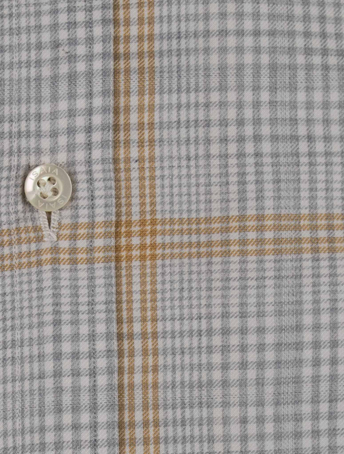 Isaia Multicolor Cotton Shirt