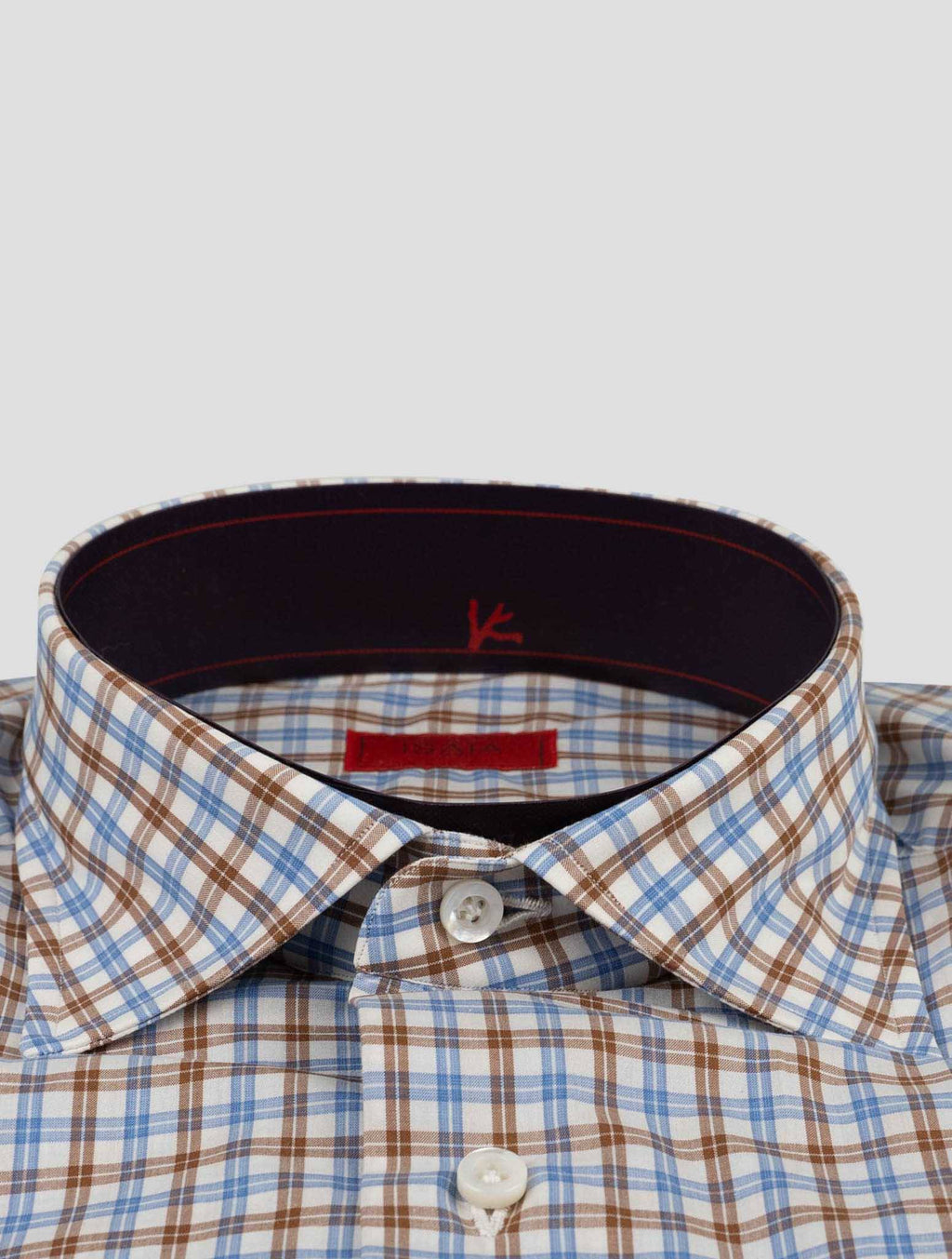 Isaia Isaia Multicolor Cotton Shirt Multicolor 001