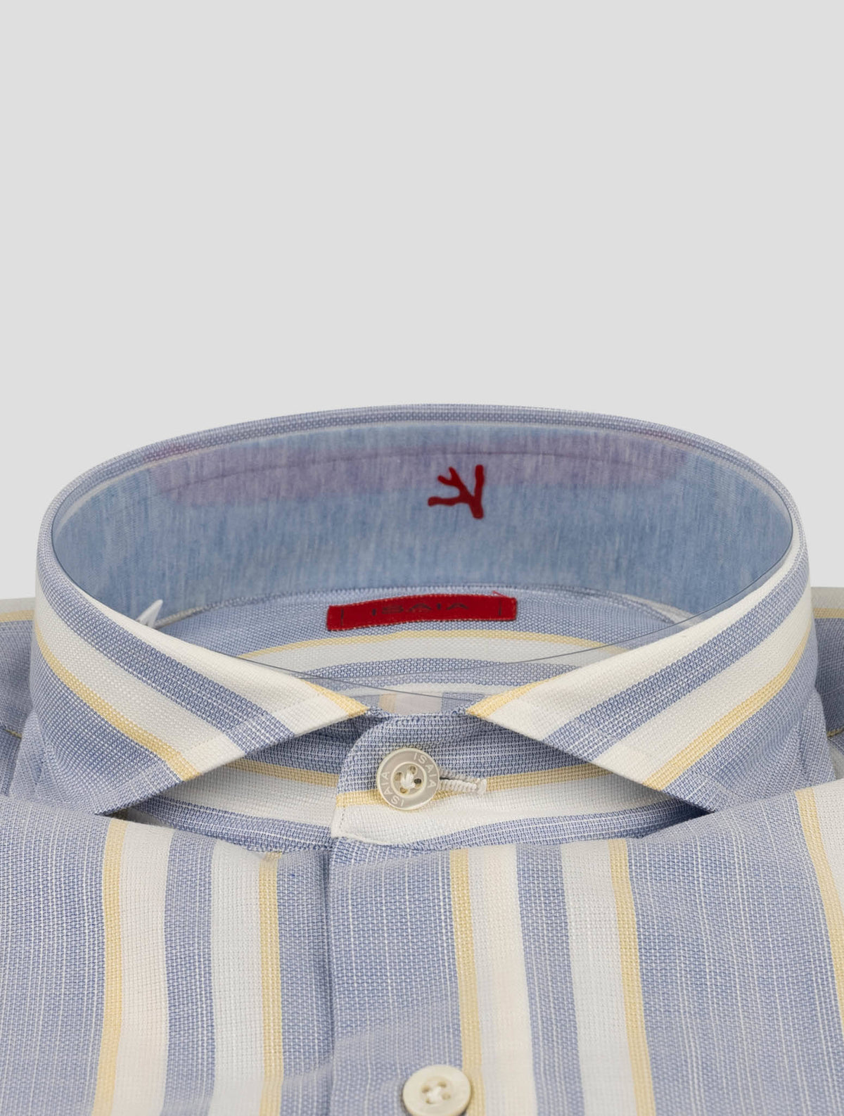 Isaia Isaia Multicolor Cotton Shirt Multicolor 001
