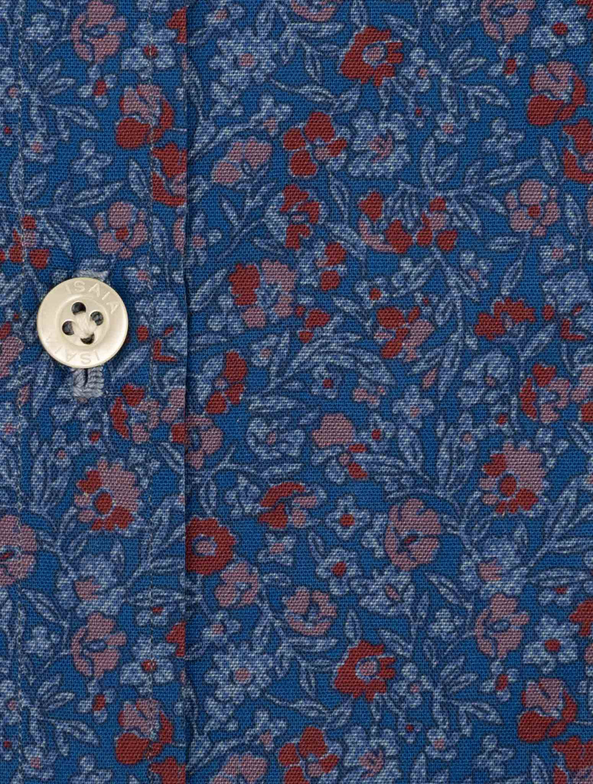 Isaia Isaia Blue Cotton Shirt Blue