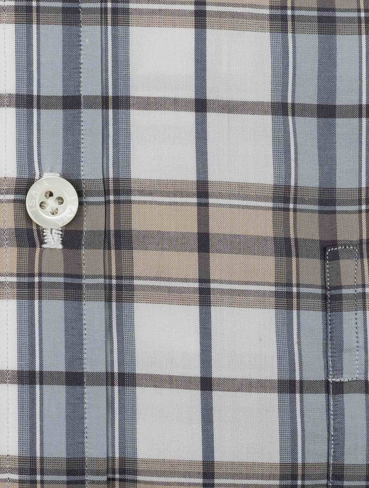 Isaia Isaia Multicolor Cotton Shirt Multicolor
