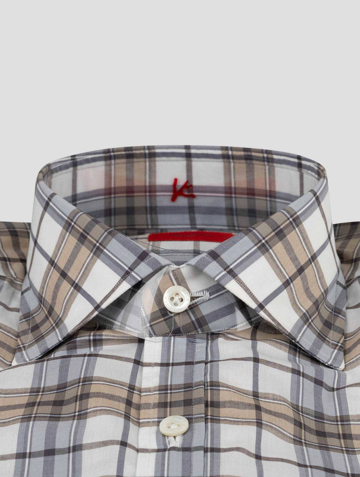 Isaia Isaia Multicolor Cotton Shirt Multicolor 001
