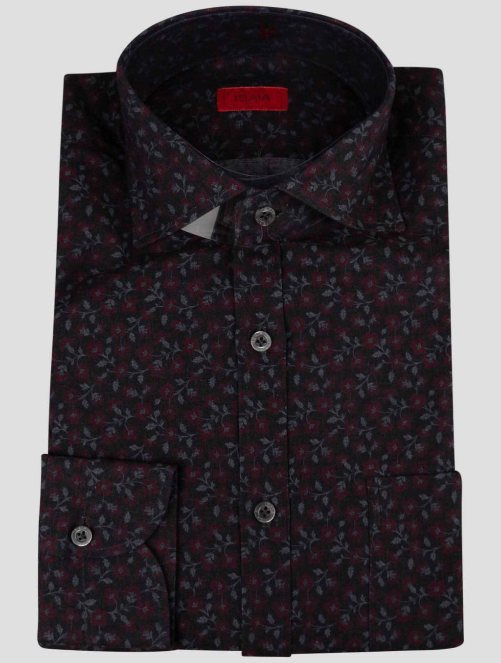 Isaia Multicolor Cotton Shirt