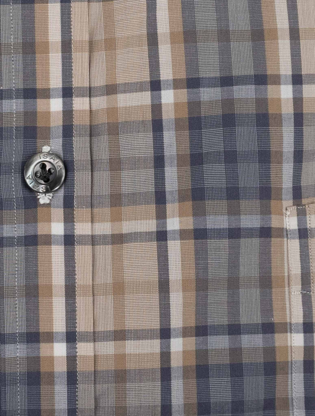 Isaia Isaia Multicolor Cotton Shirt Multicolor