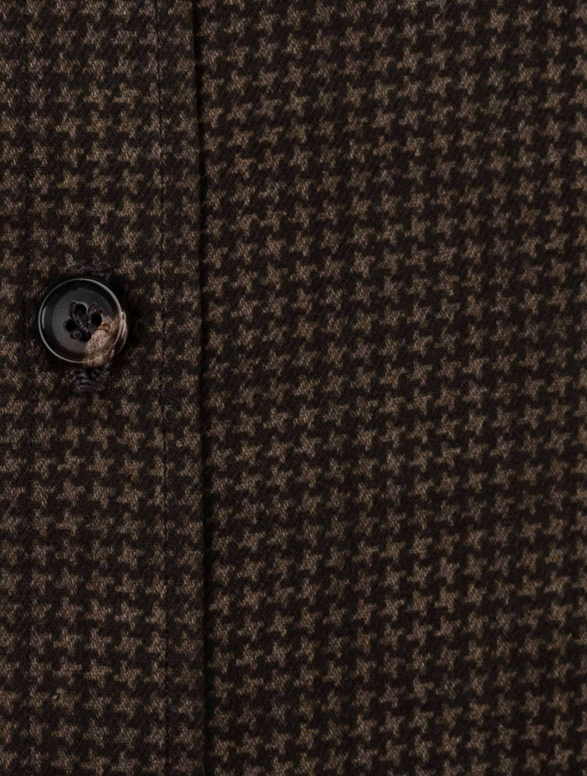 Isaia Isaia Brown Cotton Shirt Brown