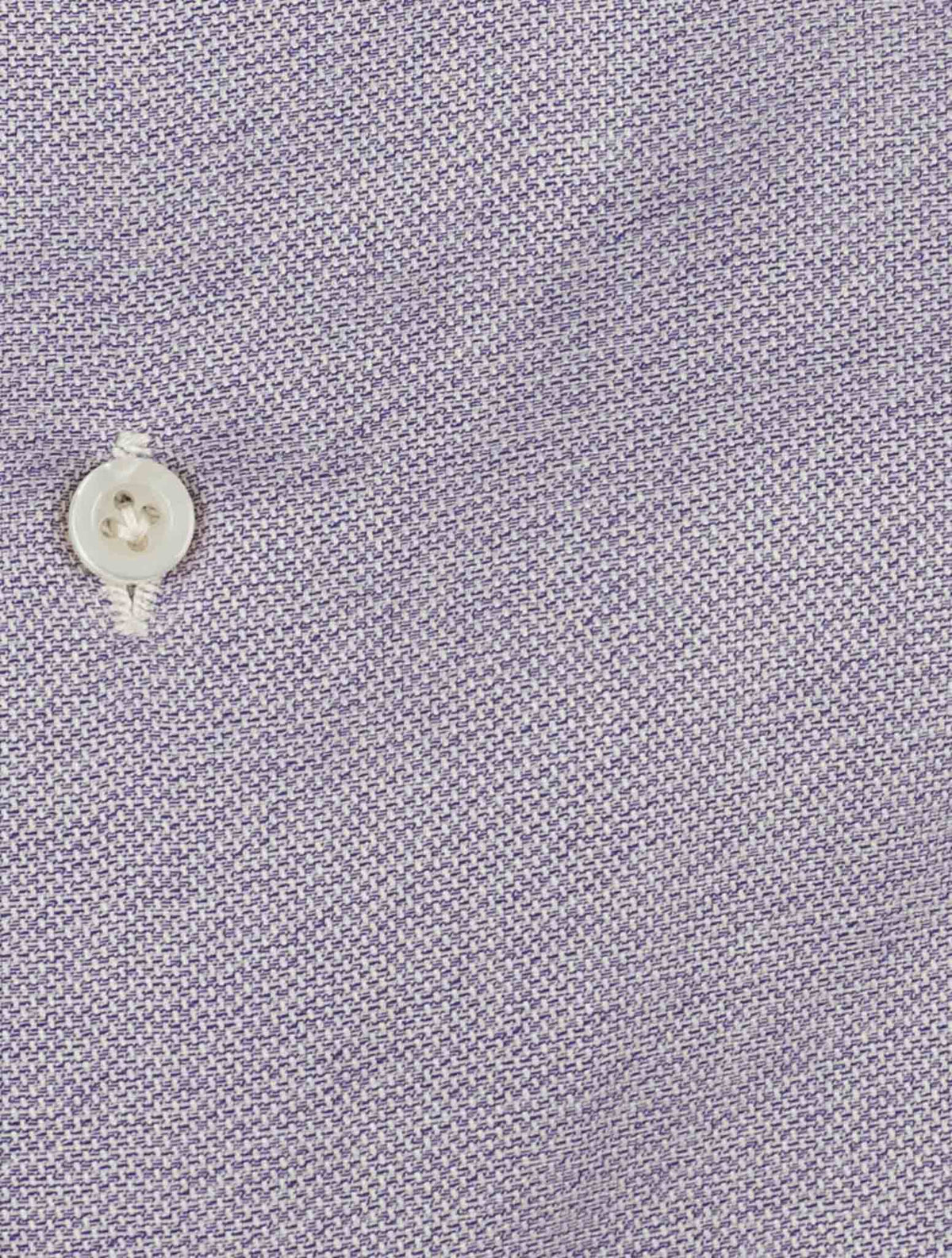 Isaia Isaia Purple Cotton Shirt Purple