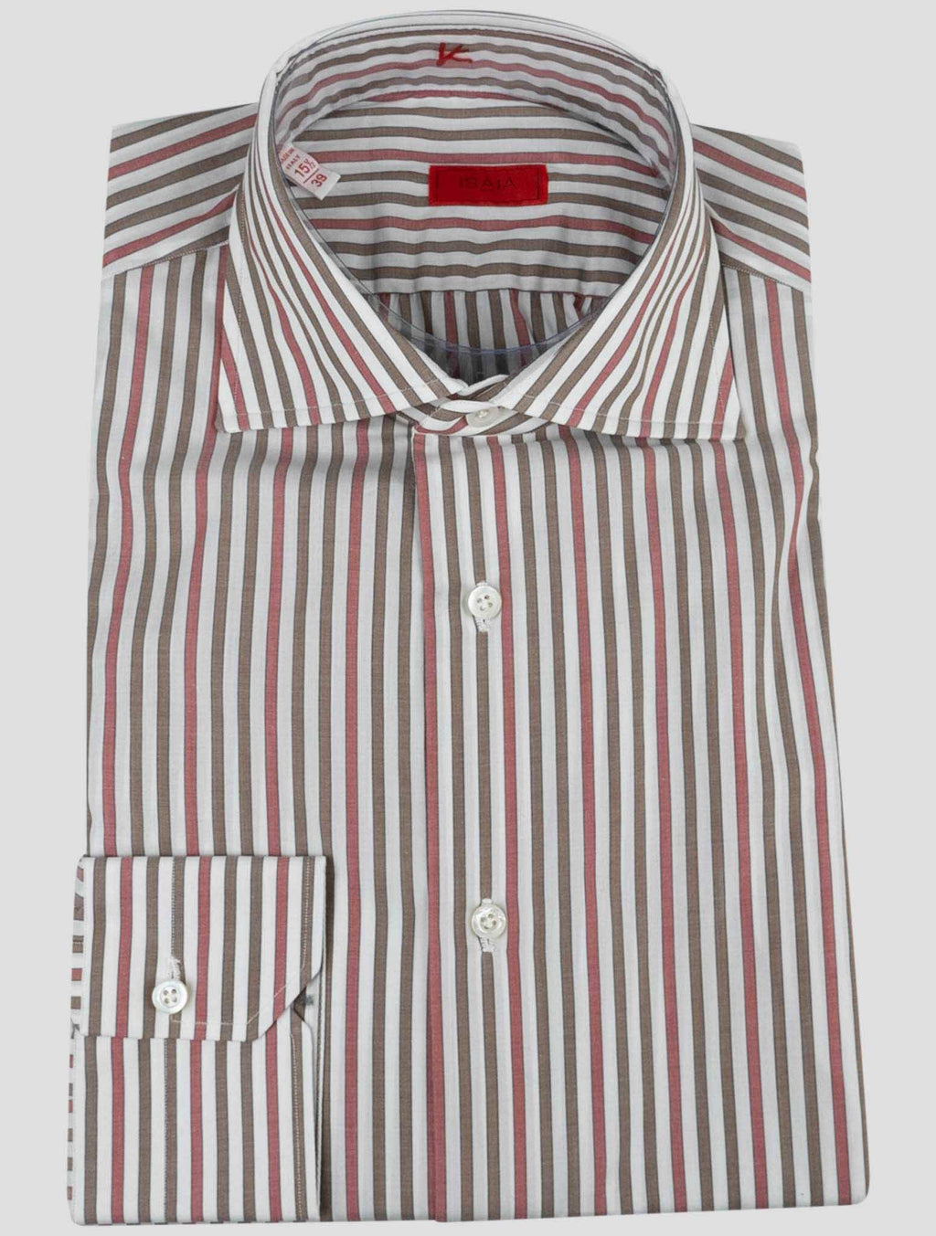 Isaia Multicolor Cotton Shirt