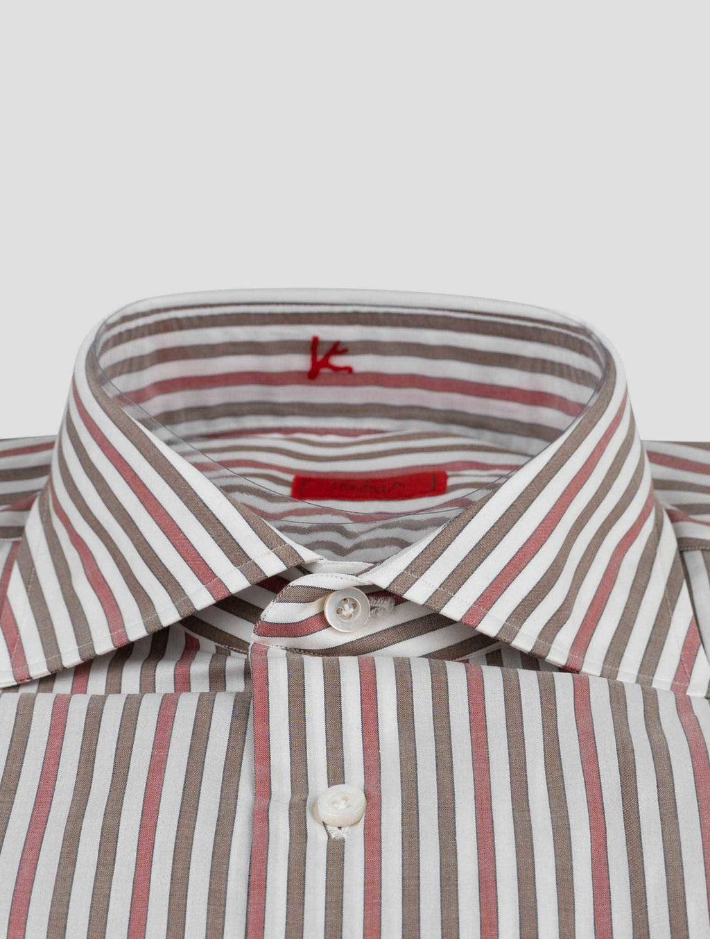 Isaia Isaia Multicolor Cotton Shirt Multicolor 001