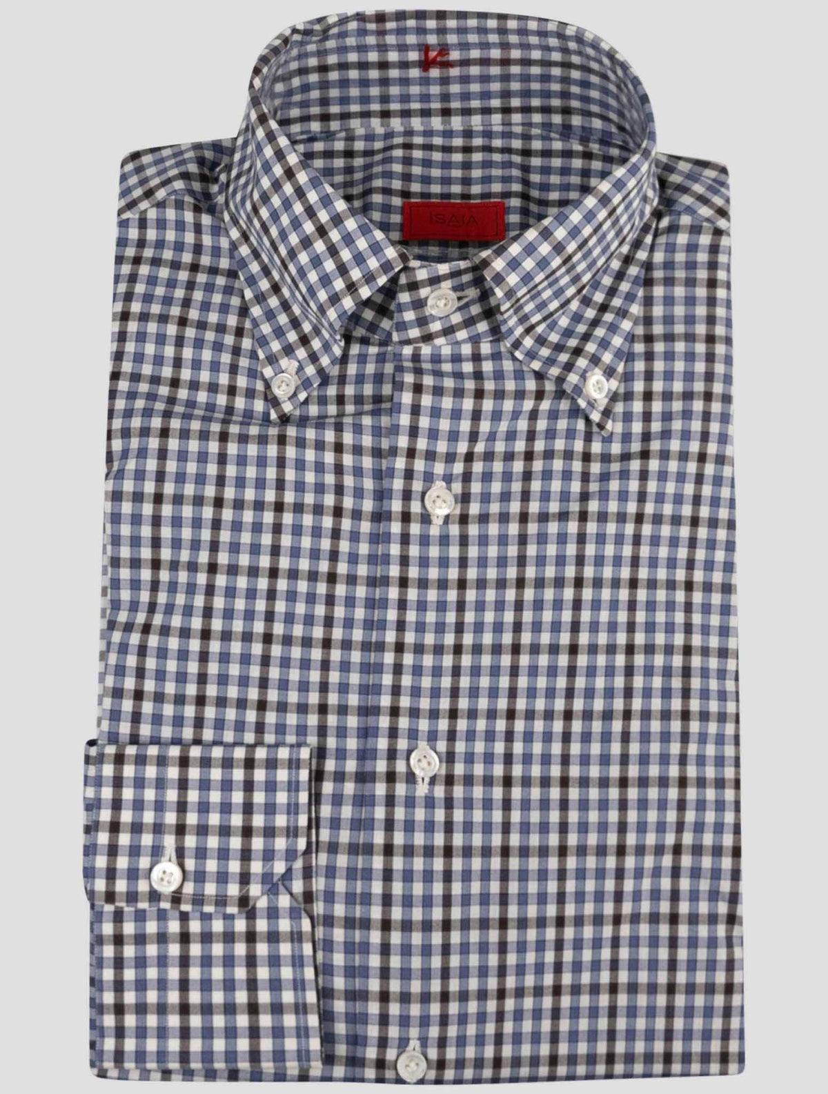 Isaia Multicolor Cotton Shirt