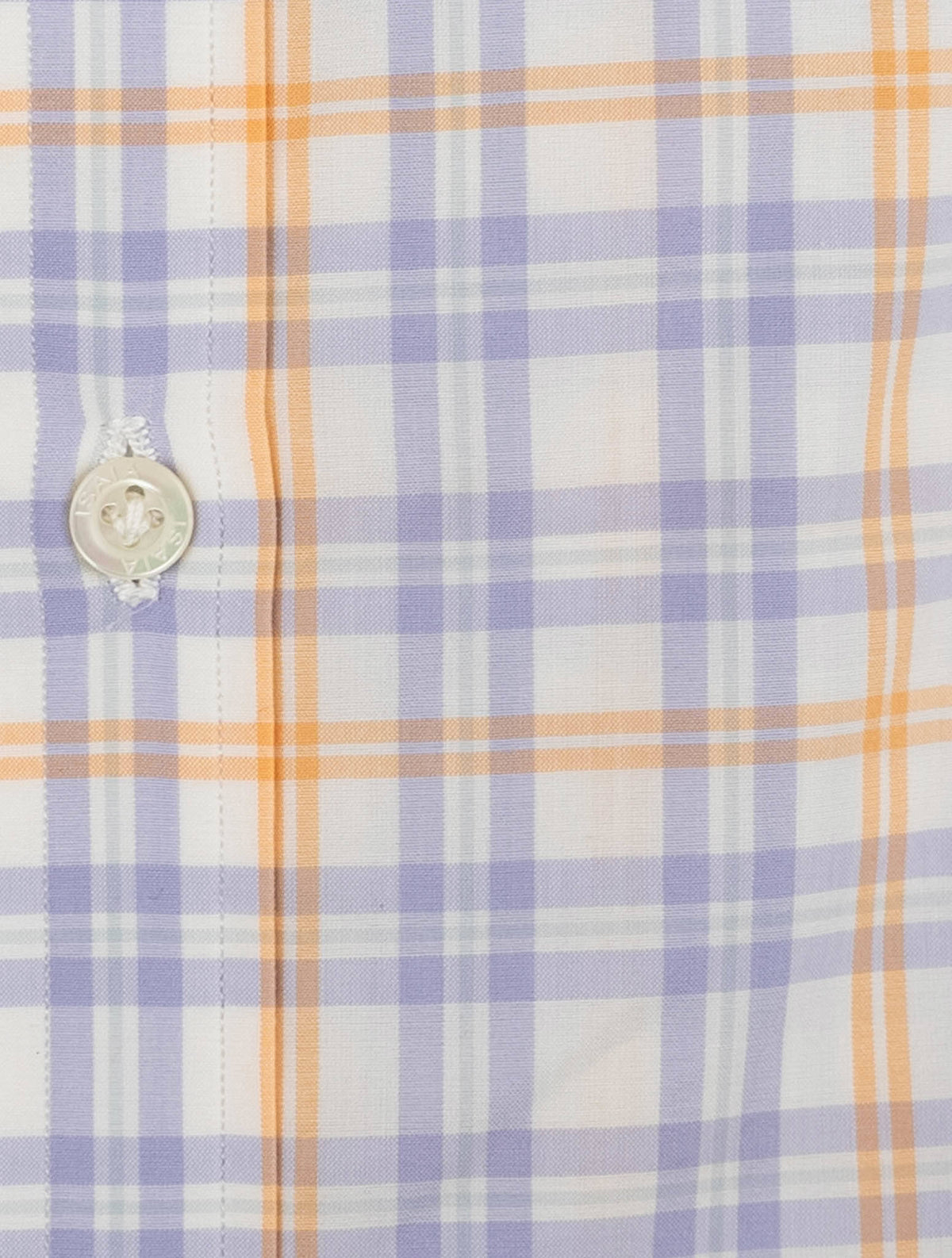 Isaia Multicolor Cotton Shirt
