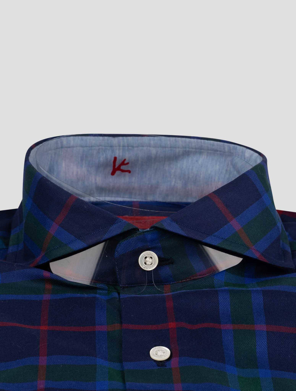 Isaia Isaia Multicolor Cotton Shirt Multicolor 001