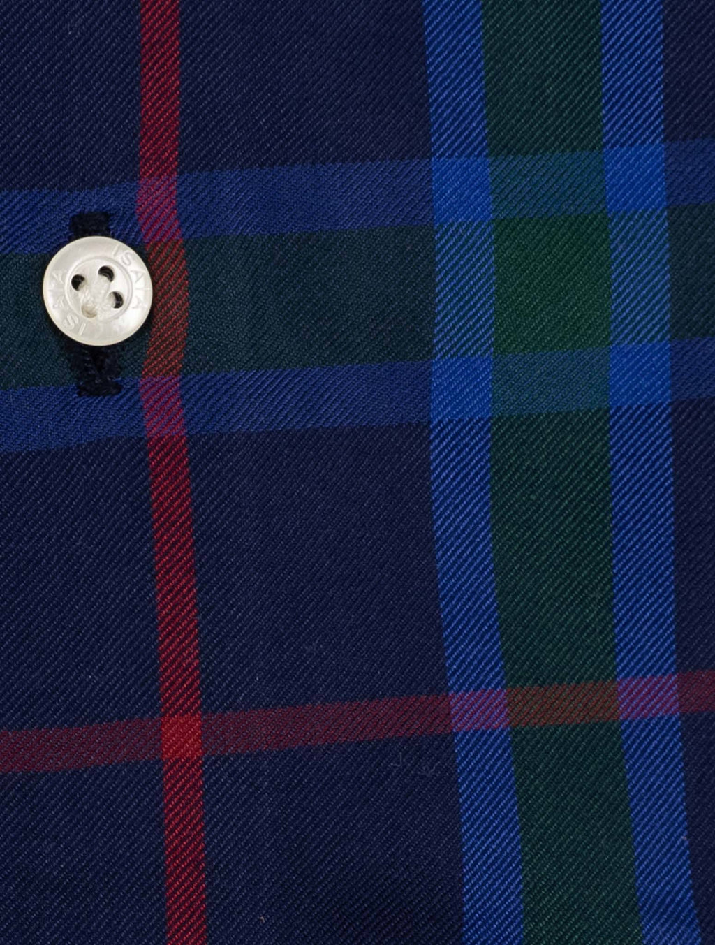Isaia Multicolor Cotton Shirt
