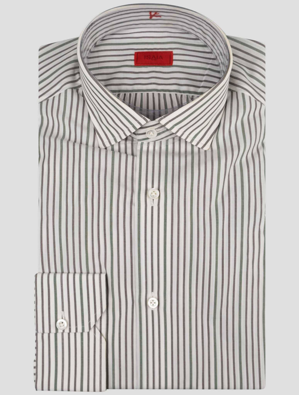 Isaia Multicolor Cotton Shirt