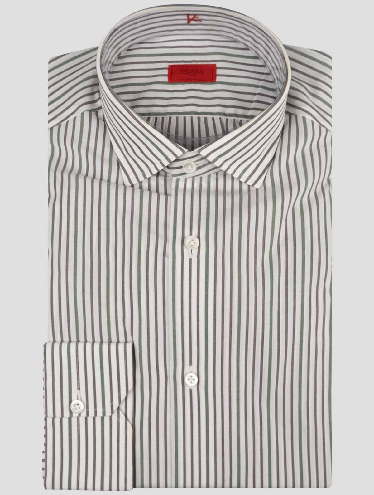 Isaia Multicolor Cotton Shirt