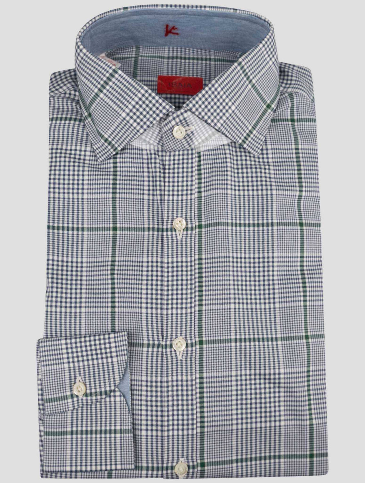 Isaia Multicolor Cotton Shirt