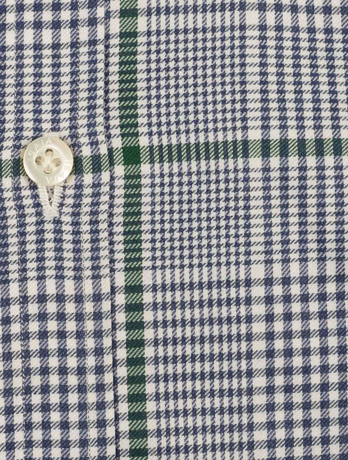 Isaia Multicolor Cotton Shirt
