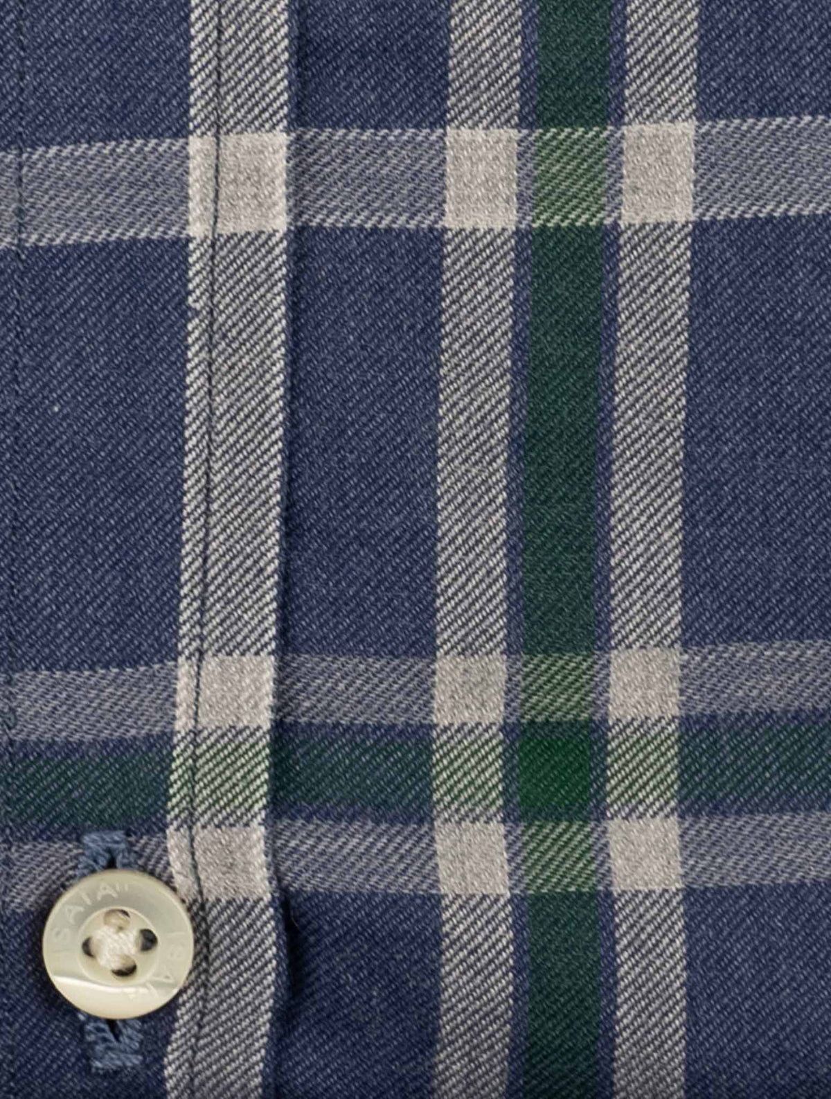 Isaia Multicolor Cotton Shirt