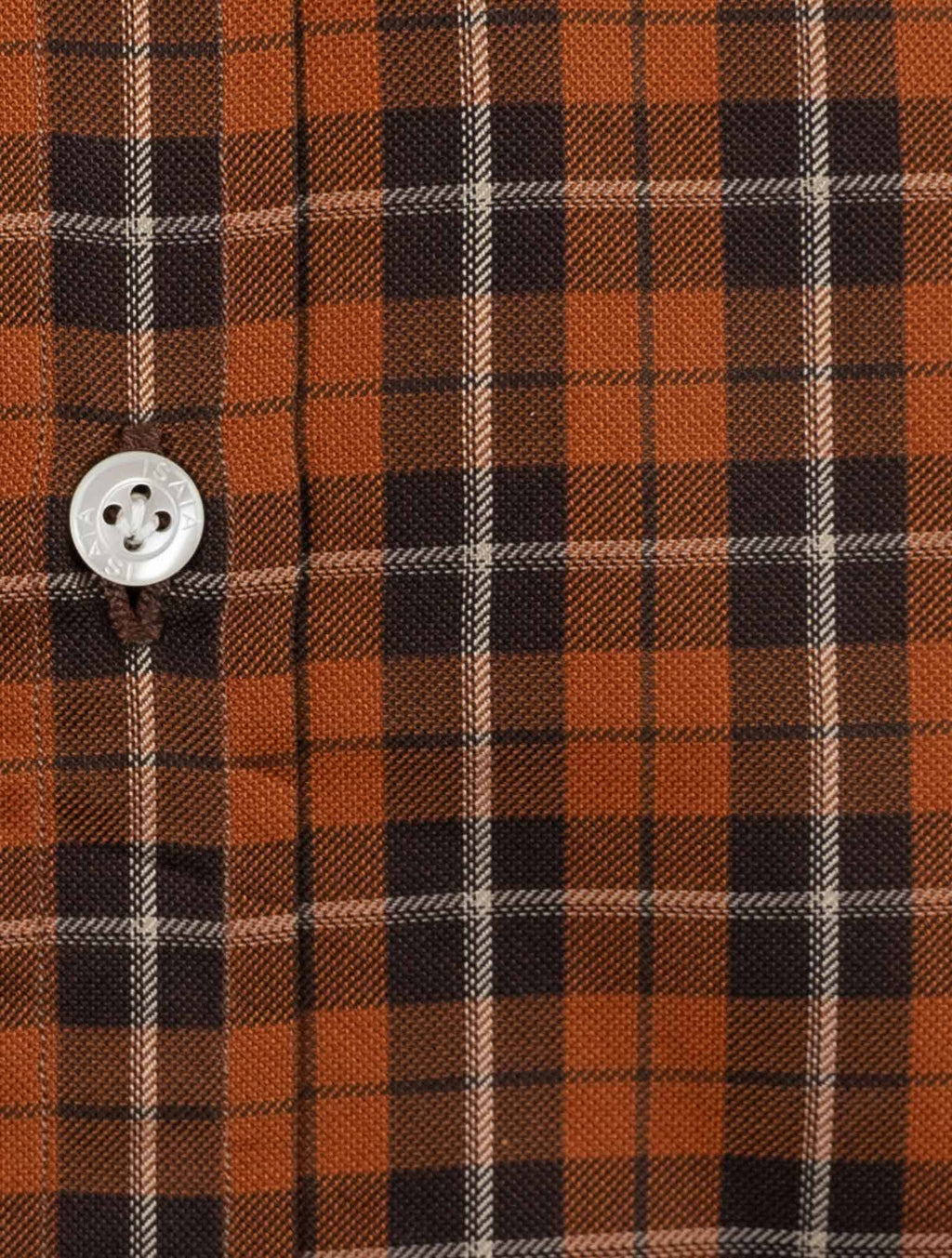 Isaia Multicolor Cotton Shirt