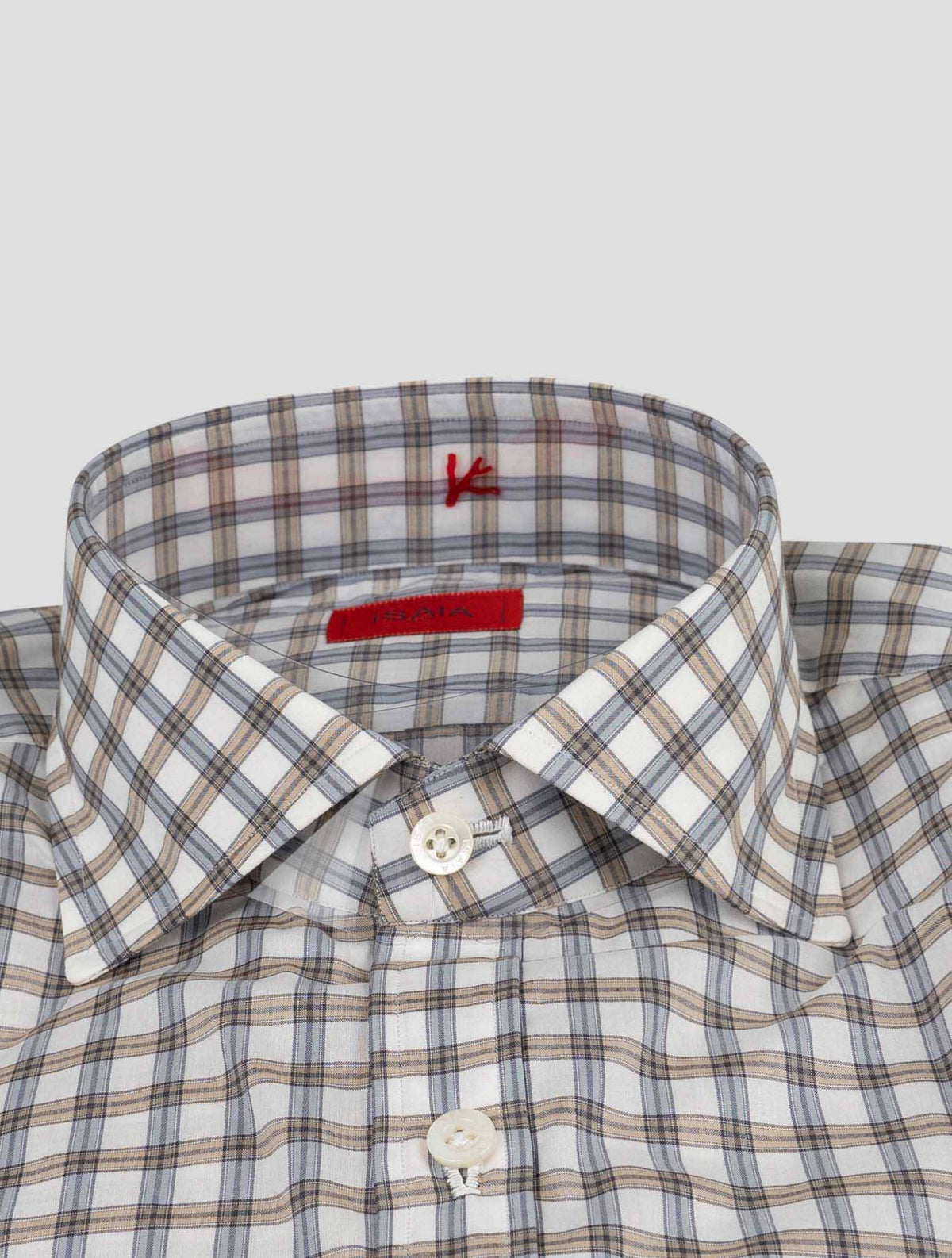 Isaia Isaia Multicolor Cotton Shirt Multicolor 001