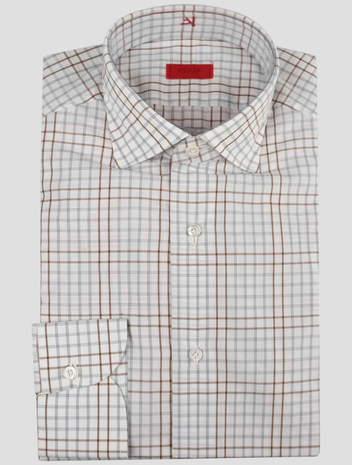 Isaia Multicolor Cotton Shirt