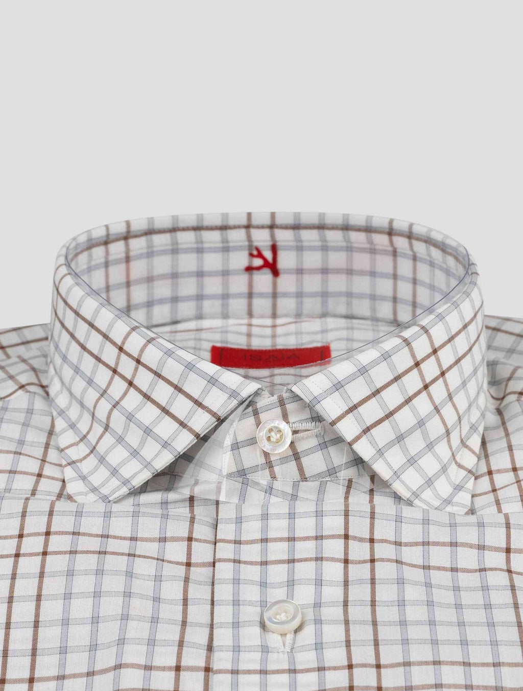 Isaia Isaia Multicolor Cotton Shirt Multicolor 001