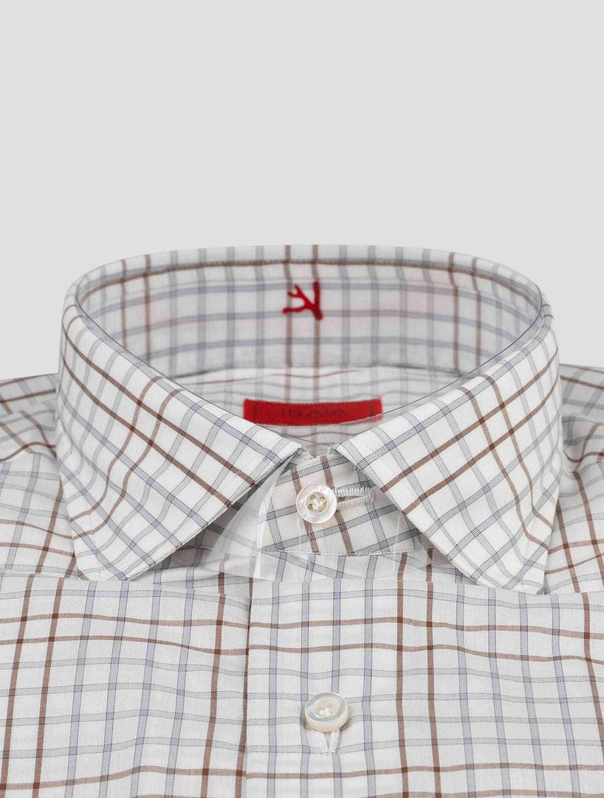 Isaia Isaia Multicolor Cotton Shirt Multicolor 001
