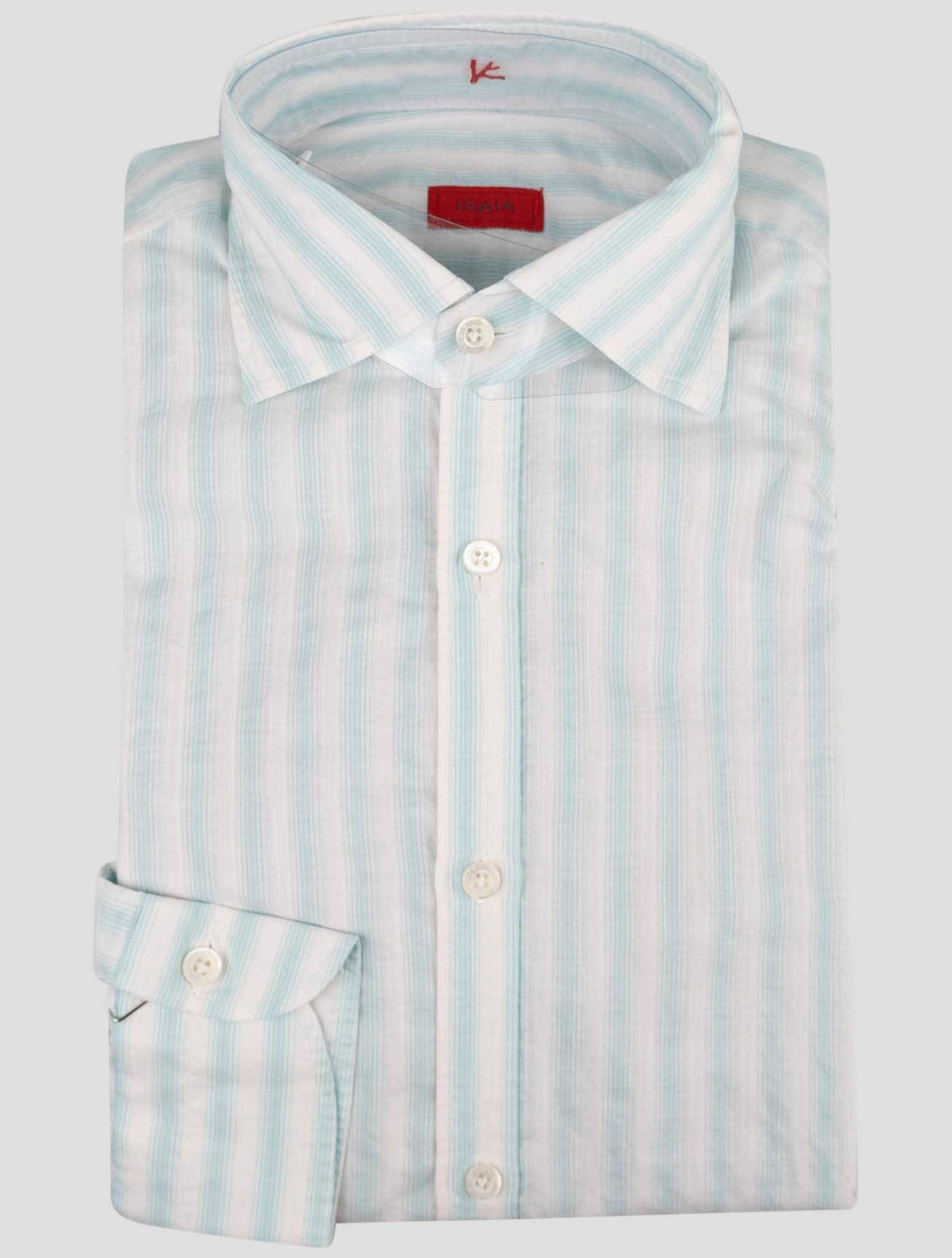 Isaia Multicolor Cotton Shirt