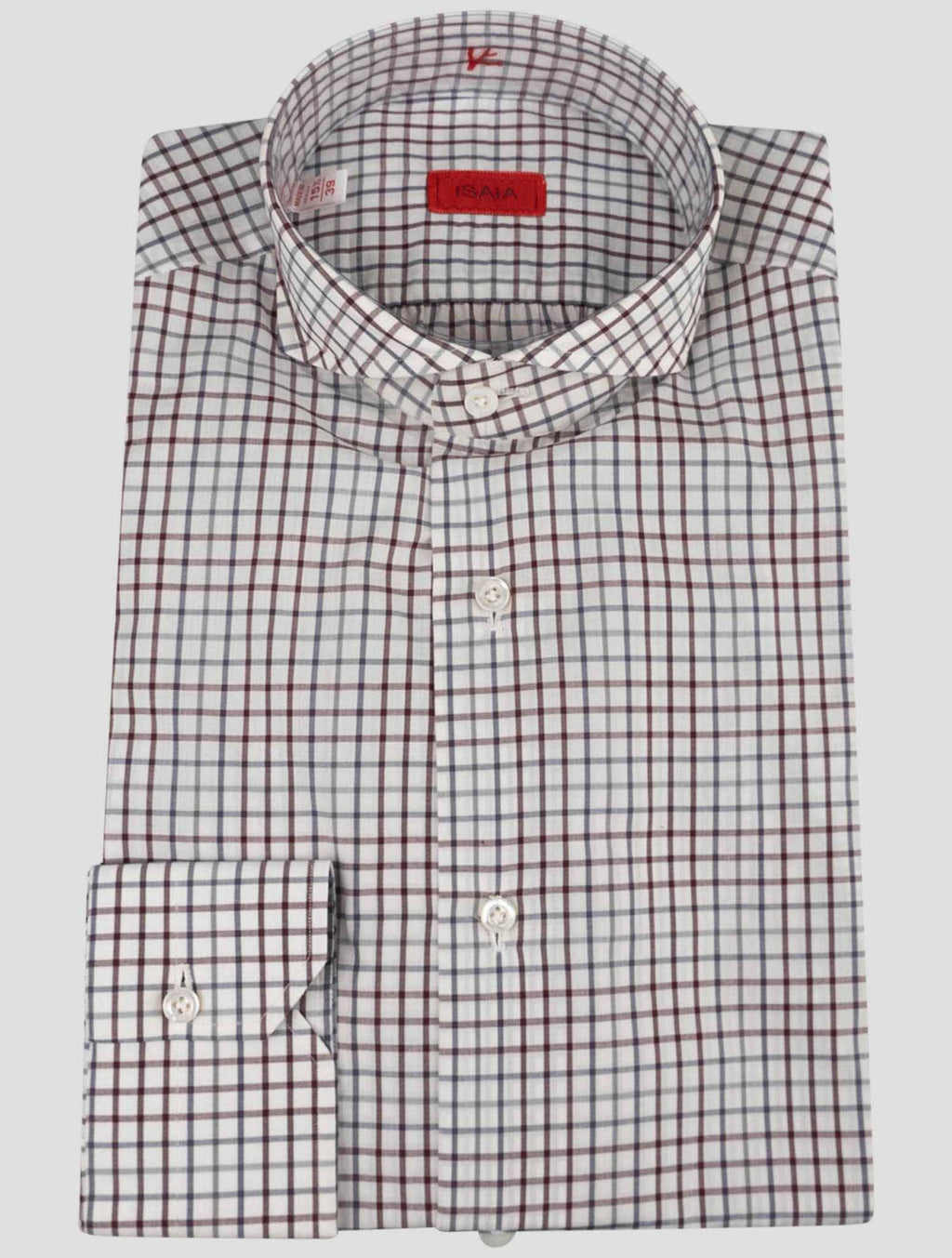 Isaia Multicolor Cotton Shirt
