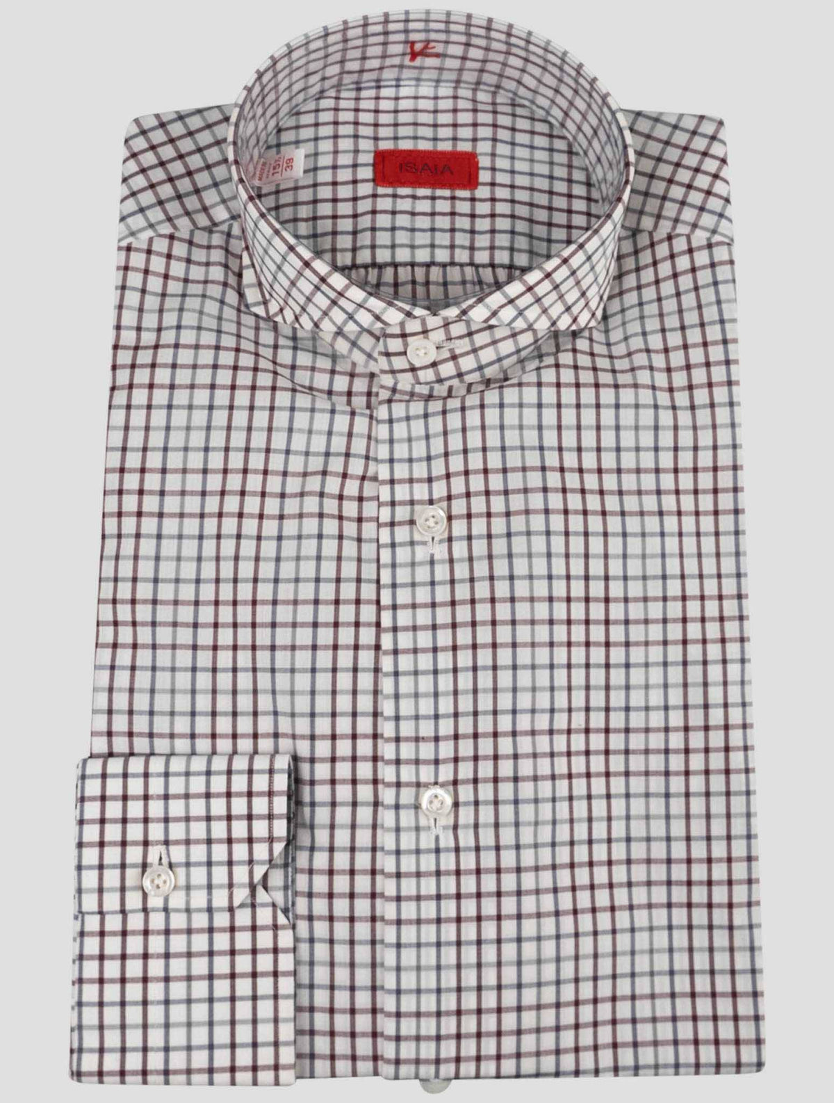 Isaia Multicolor Cotton Shirt