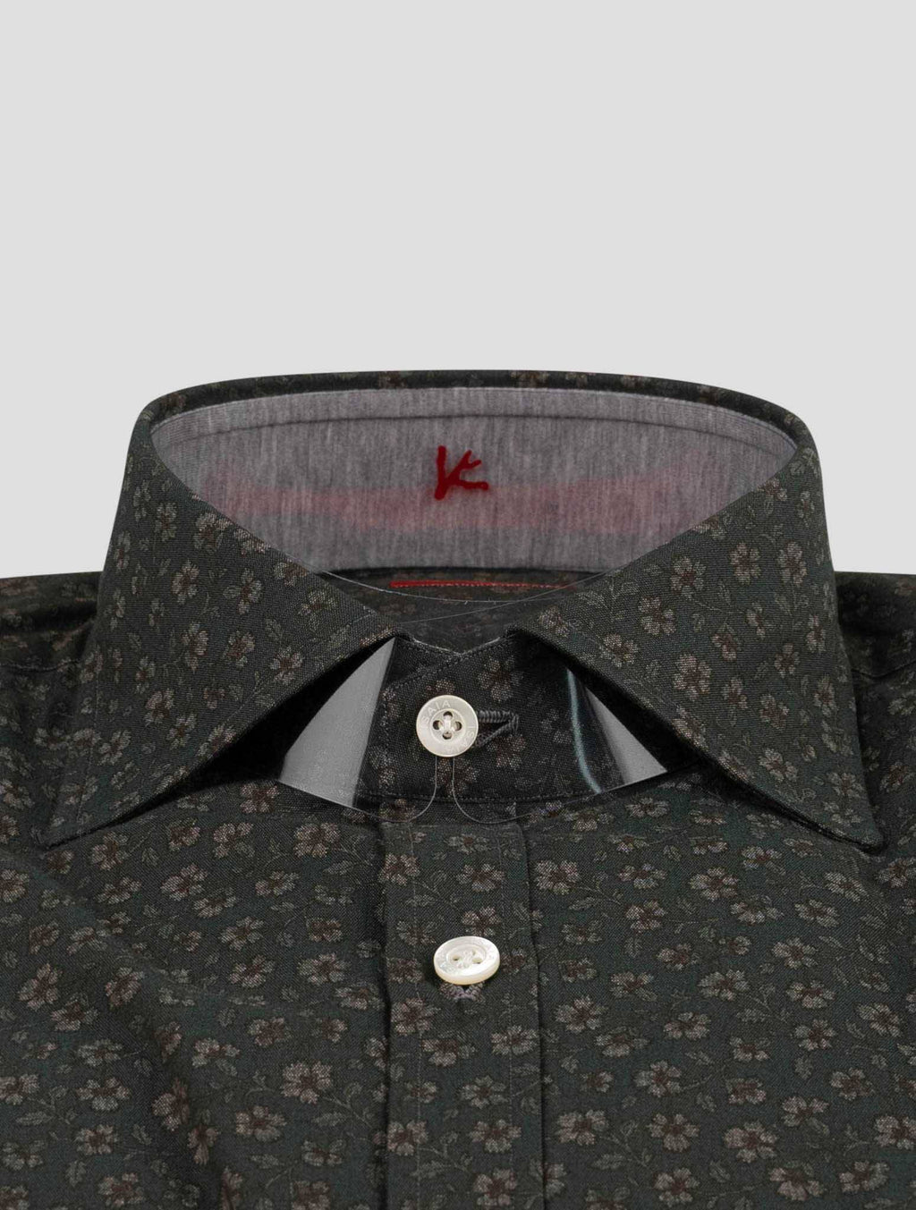 Isaia Isaia Green Cotton Shirt Green 001