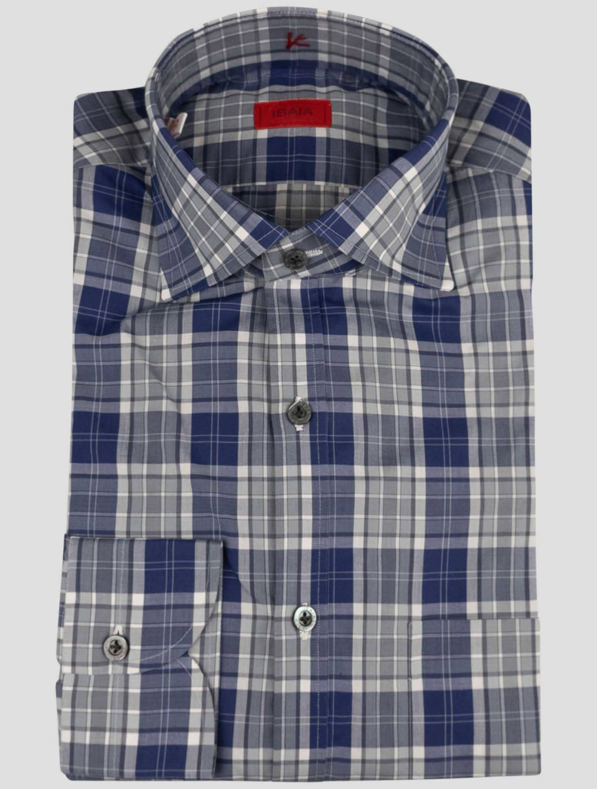 Isaia Multicolor Cotton Shirt