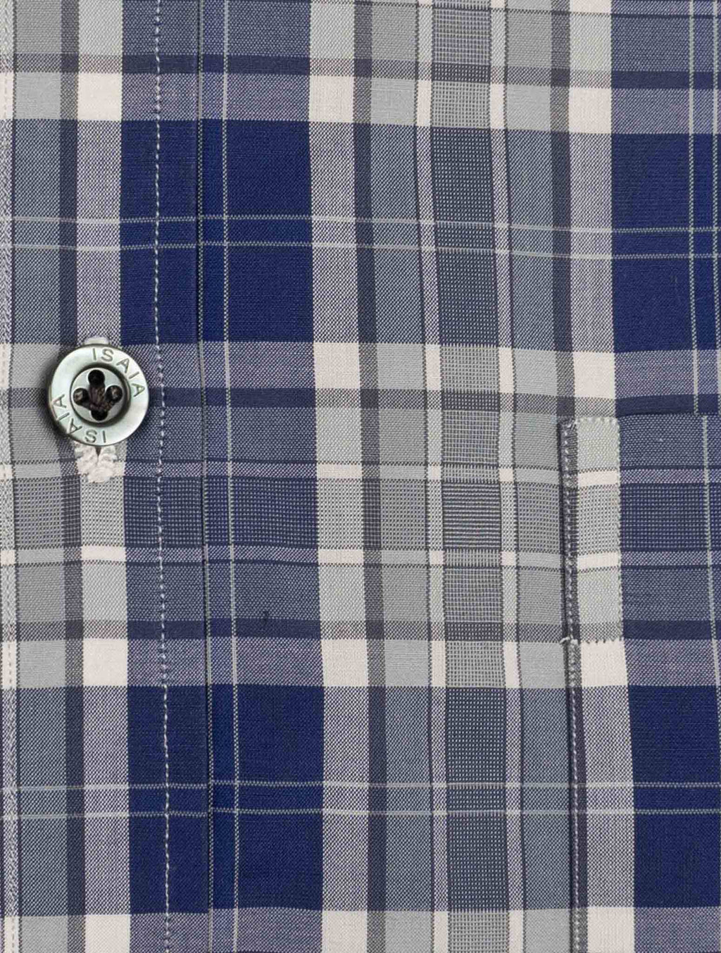 Isaia Multicolor Cotton Shirt