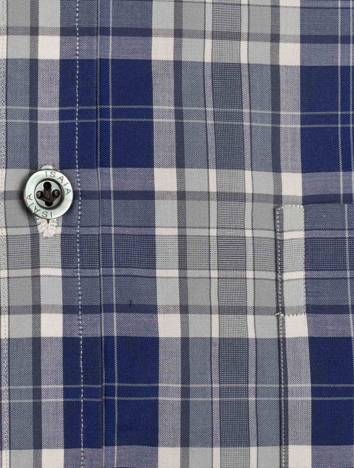 Isaia Multicolor Cotton Shirt