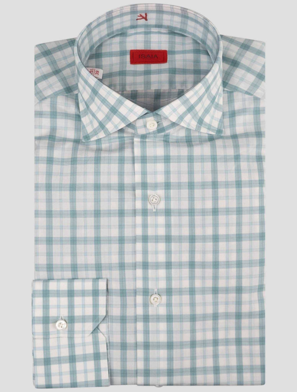 Isaia Multicolor Cotton Shirt