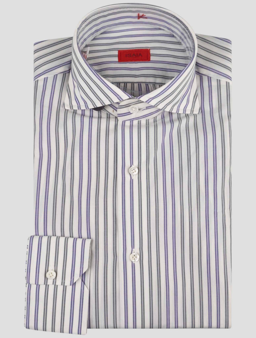 Isaia Multicolor Cotton Shirt