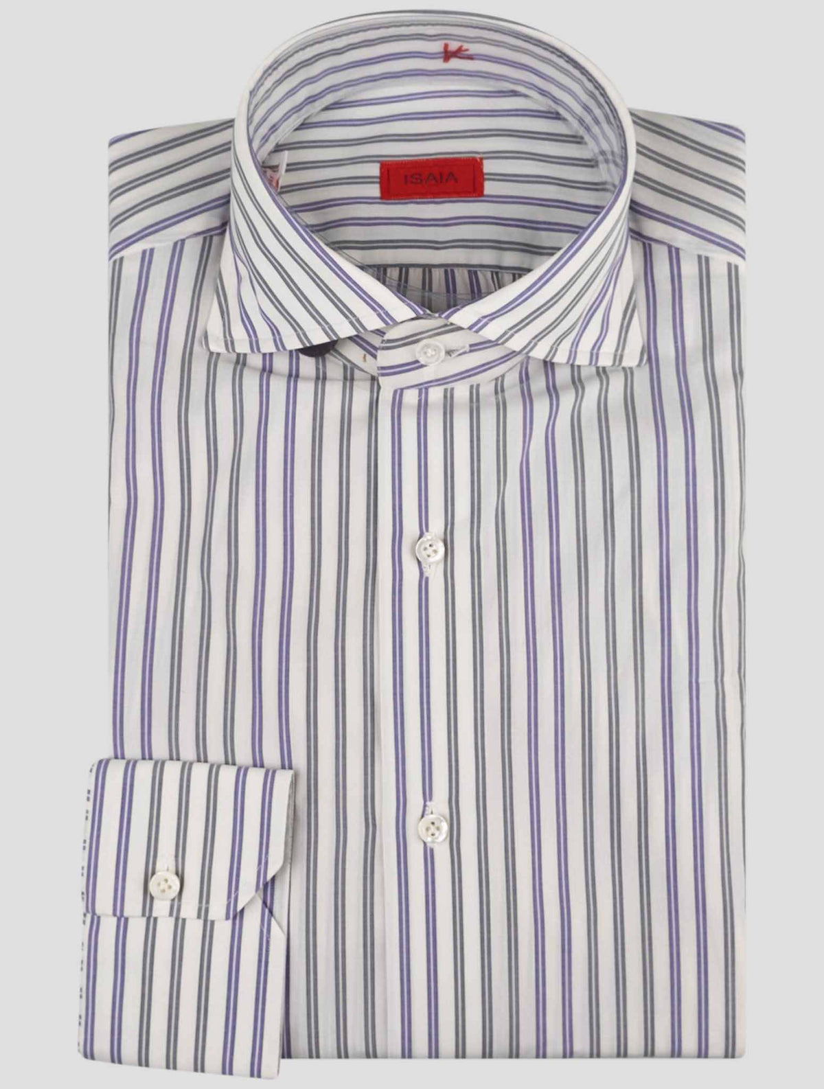 Isaia Multicolor Cotton Shirt