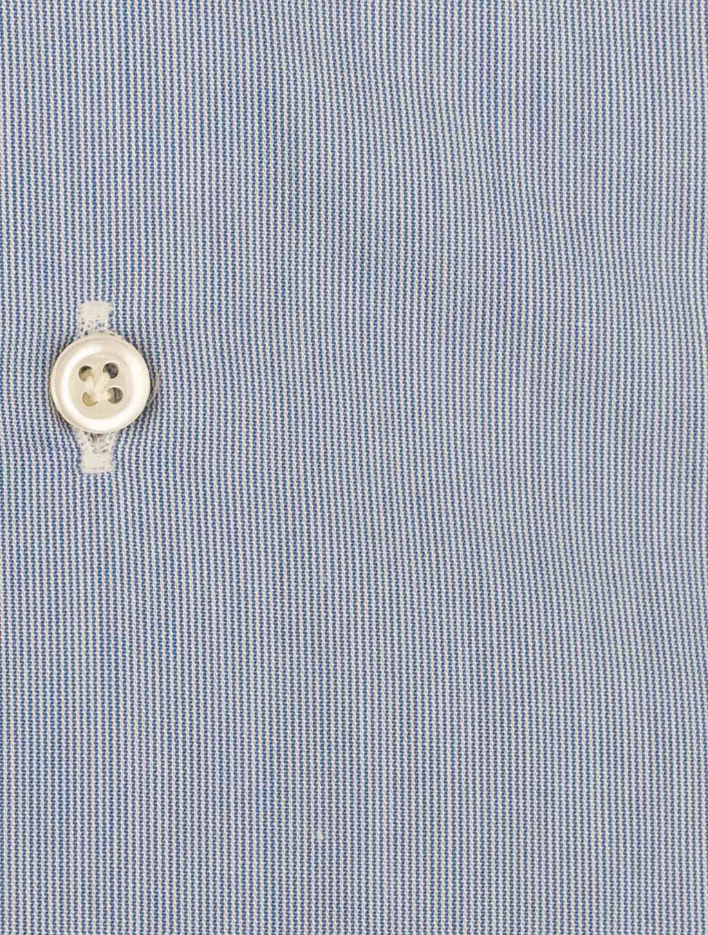 Isaia Light Blue Cotton Shirt