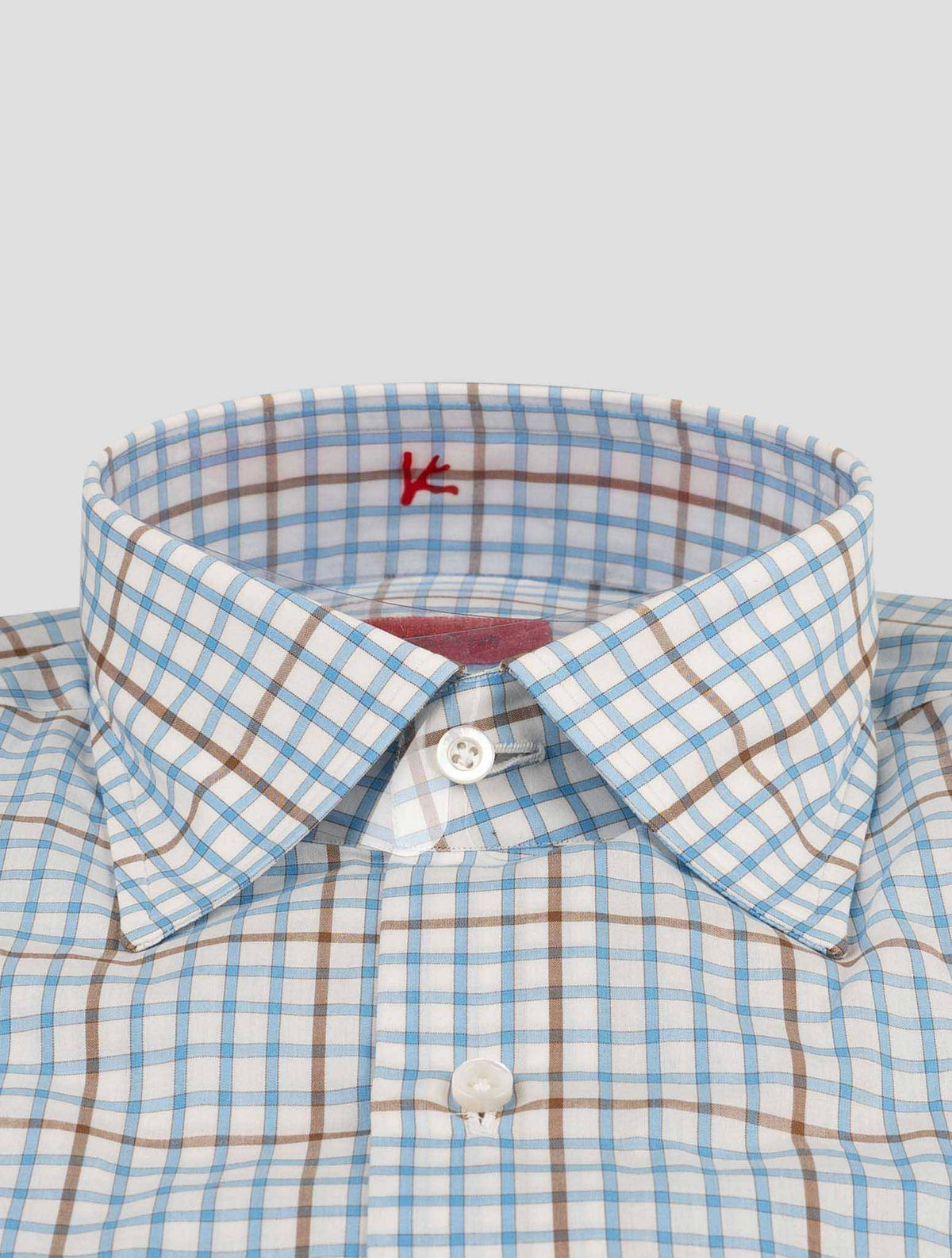 Isaia Isaia Multicolor Cotton Shirt Multicolor 001