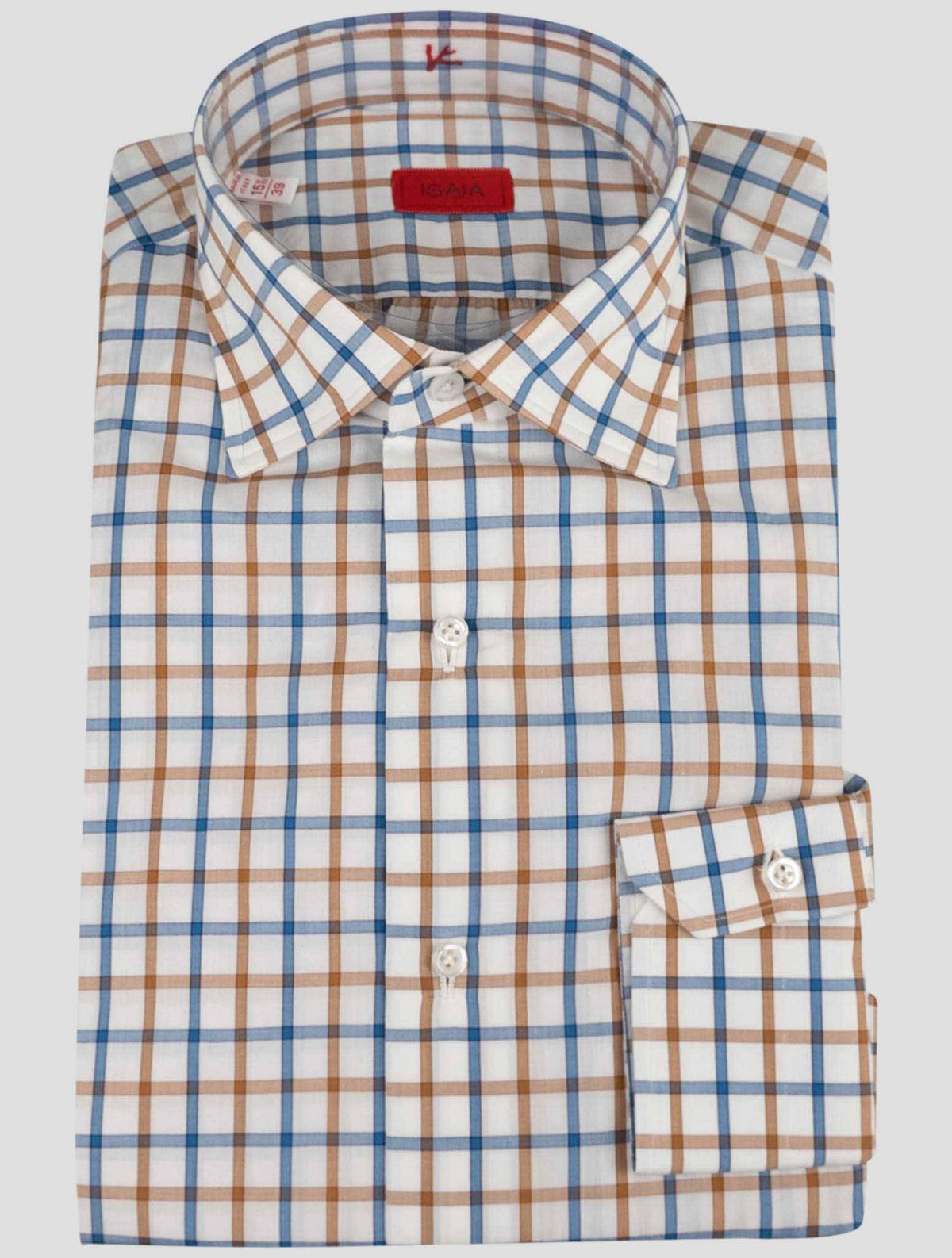 Isaia Multicolor Cotton Shirt
