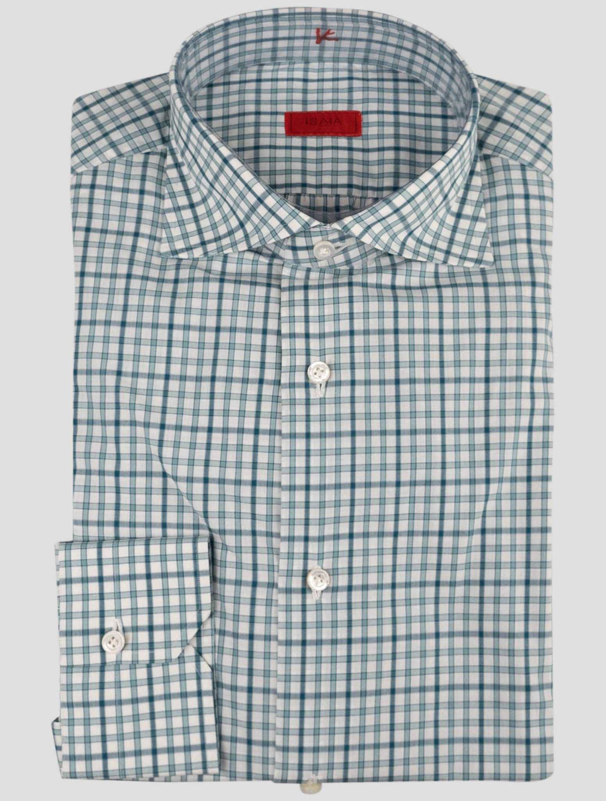 Isaia Multicolor Cotton Shirt