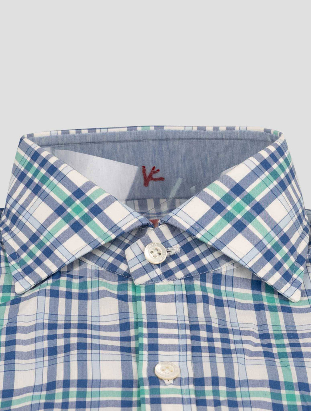 Isaia Isaia Multicolor Cotton Shirt Multicolor 001
