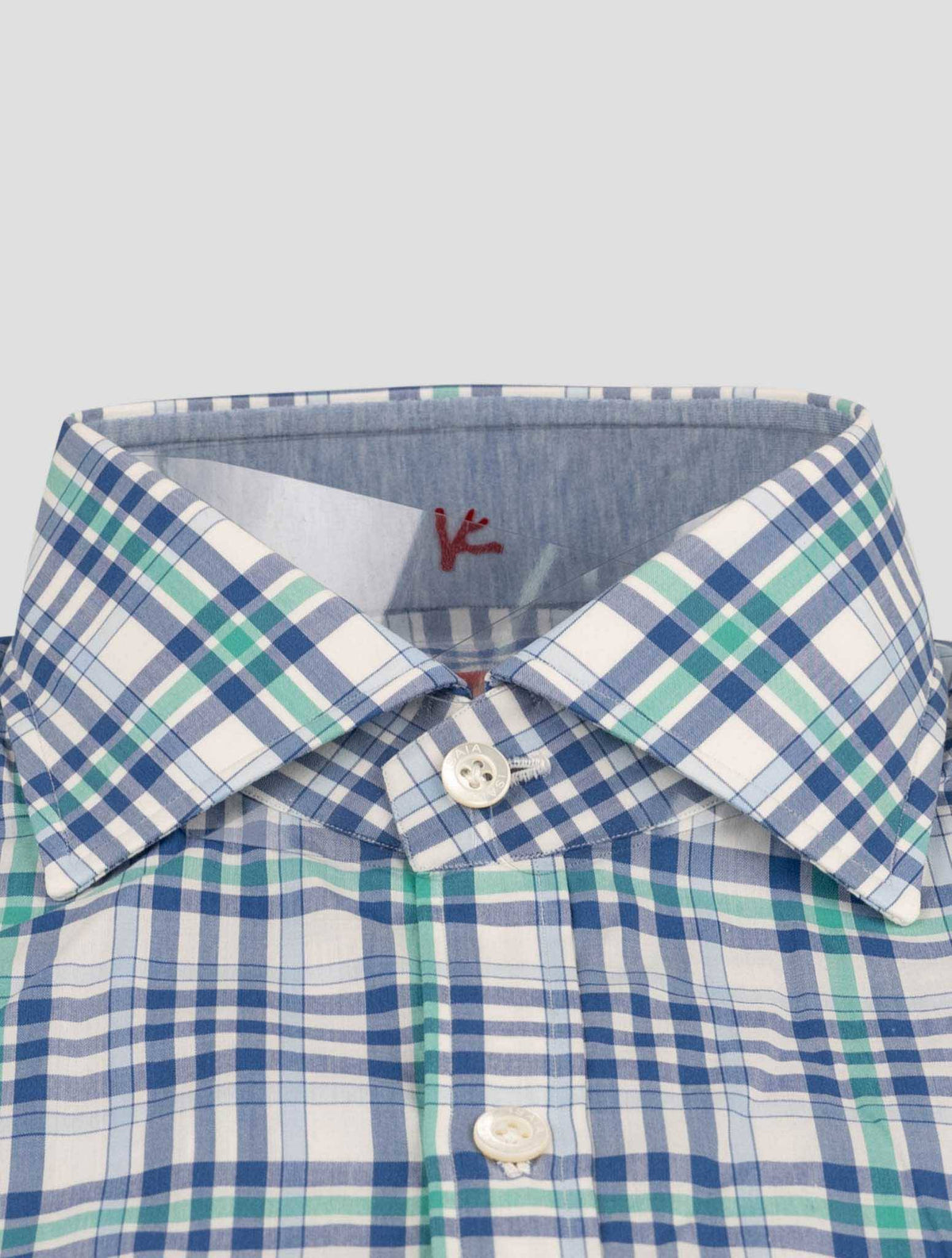Isaia Isaia Multicolor Cotton Shirt Multicolor 001