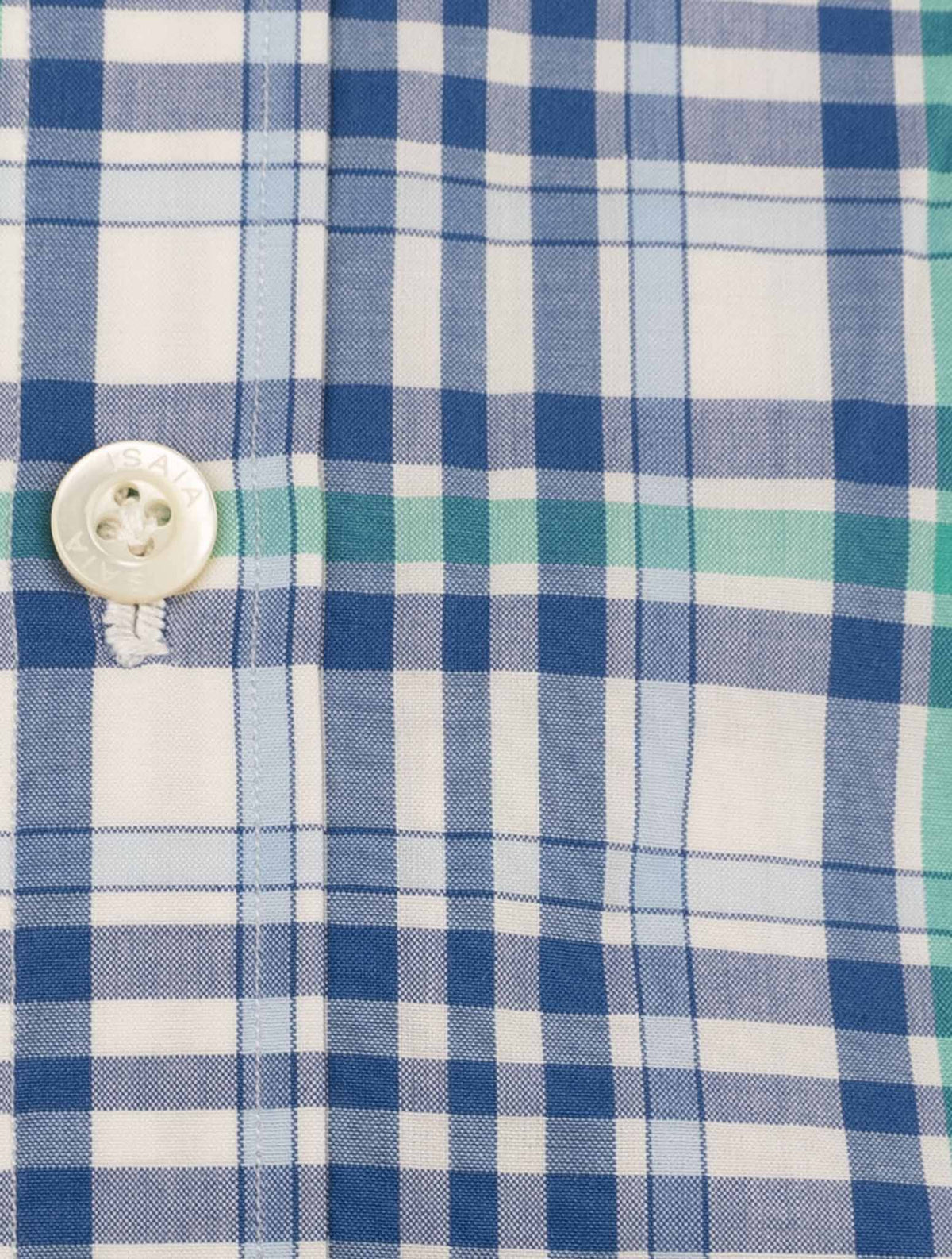 Isaia Multicolor Cotton Shirt