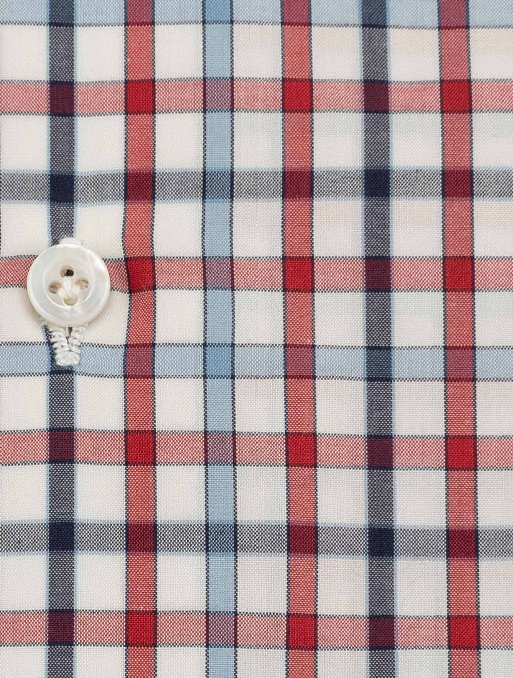 Isaia Multicolor Cotton Shirt