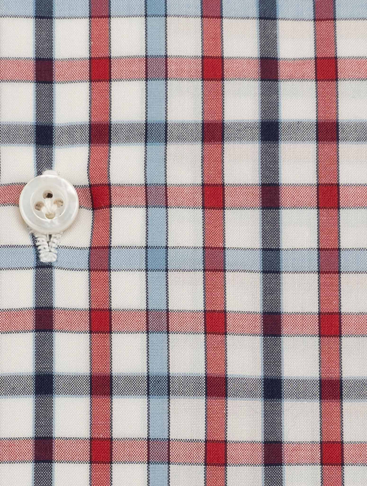 Isaia Multicolor Cotton Shirt
