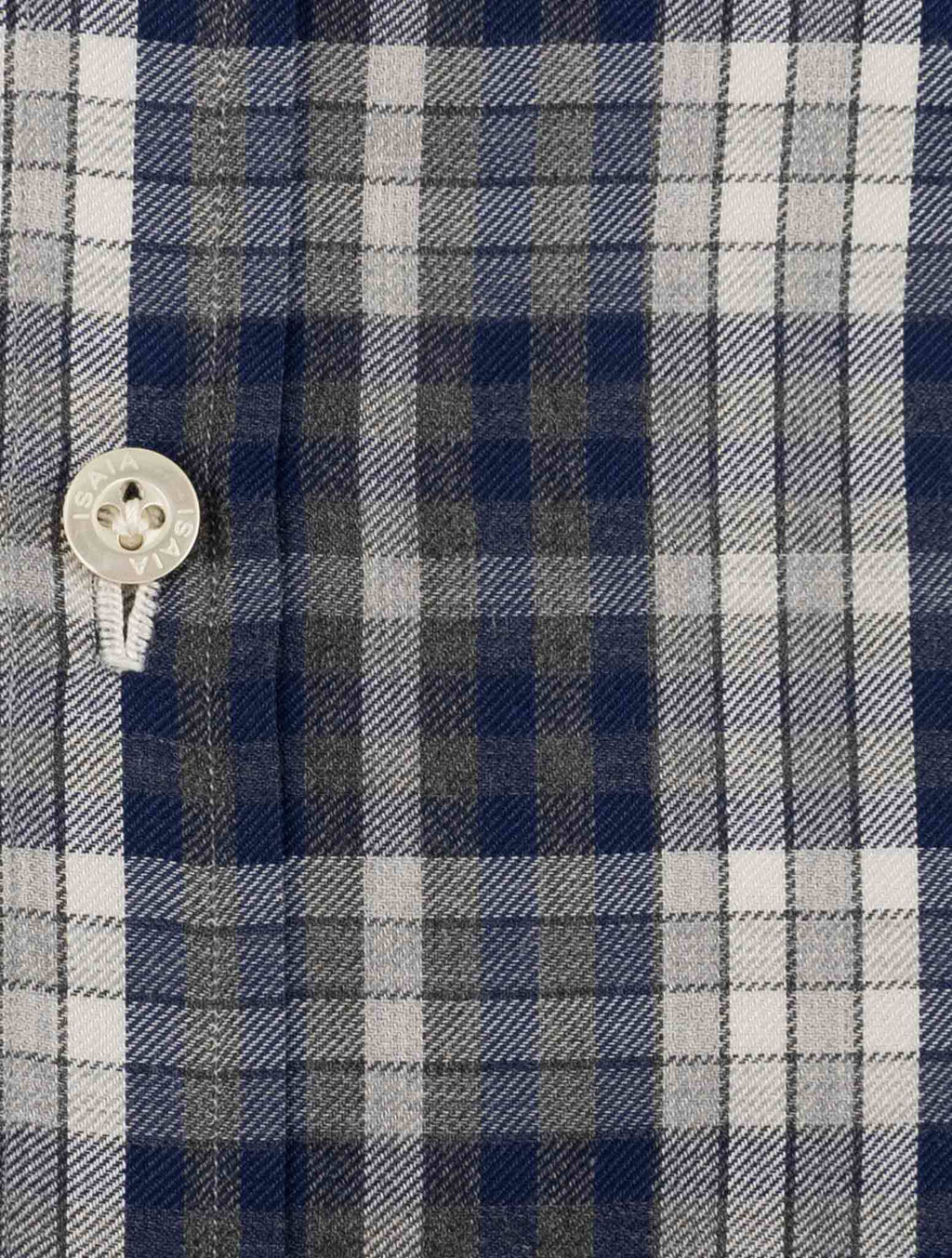 Isaia Multicolor Cotton Shirt