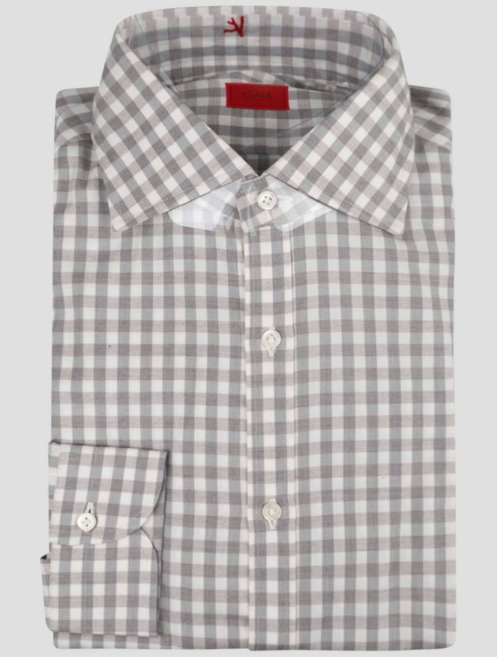 Isaia Multicolor Cotton Shirt