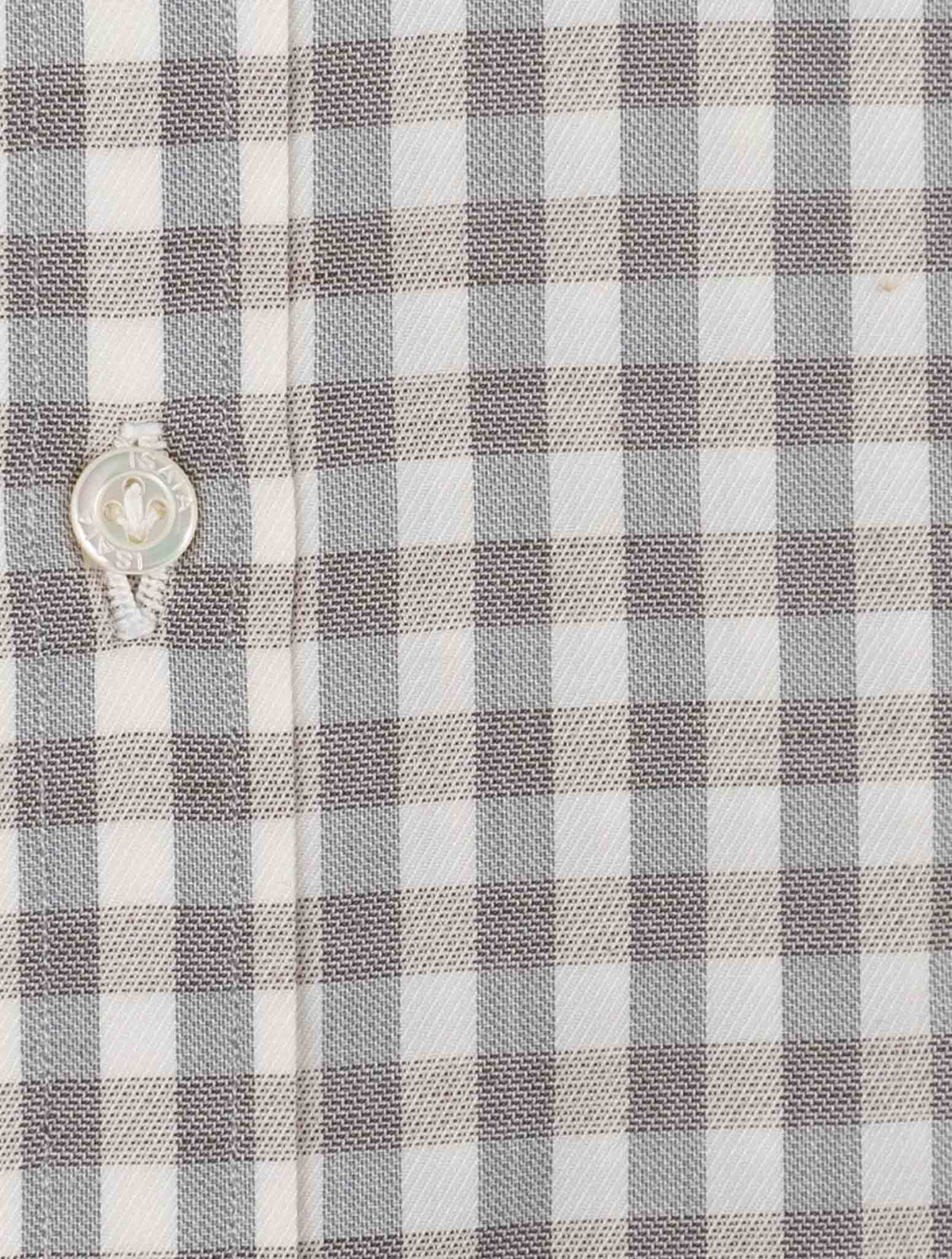 Isaia Multicolor Cotton Shirt